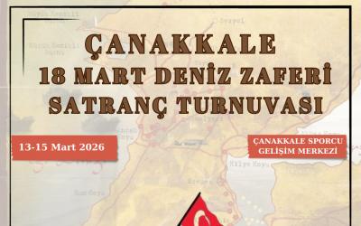 Çanakkale 18 Mart Deniz Zaferi Satranç Turnuvası