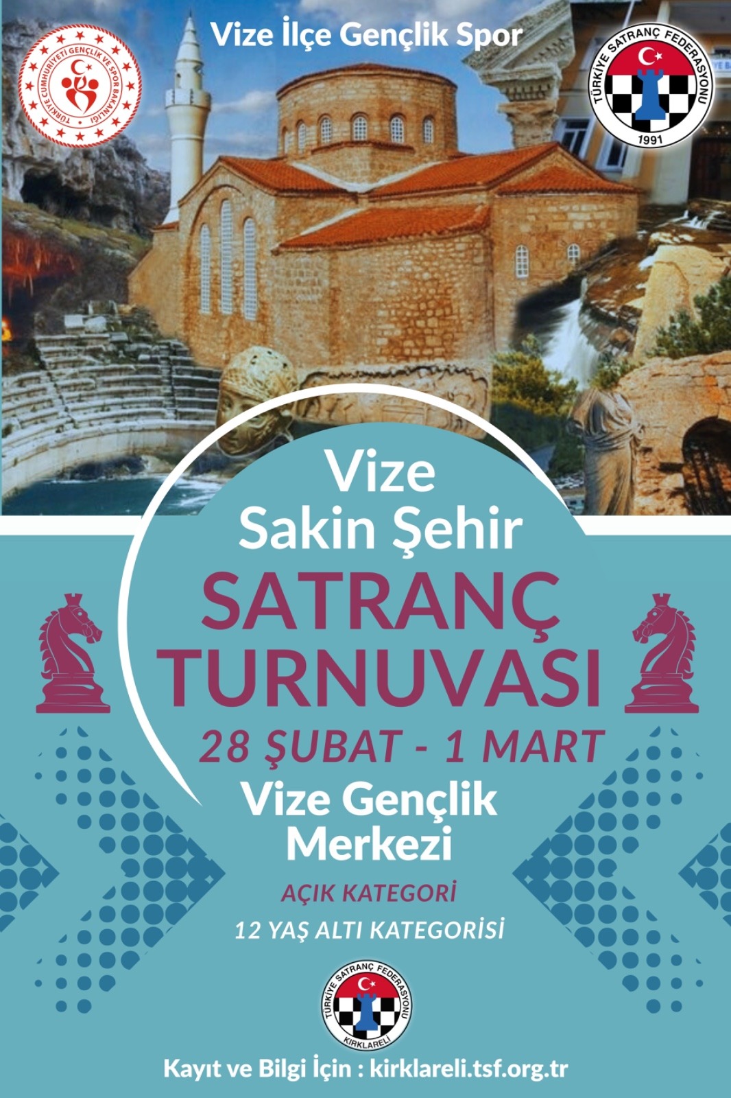 Vize Sakin Şehir Satranç Turnuvası