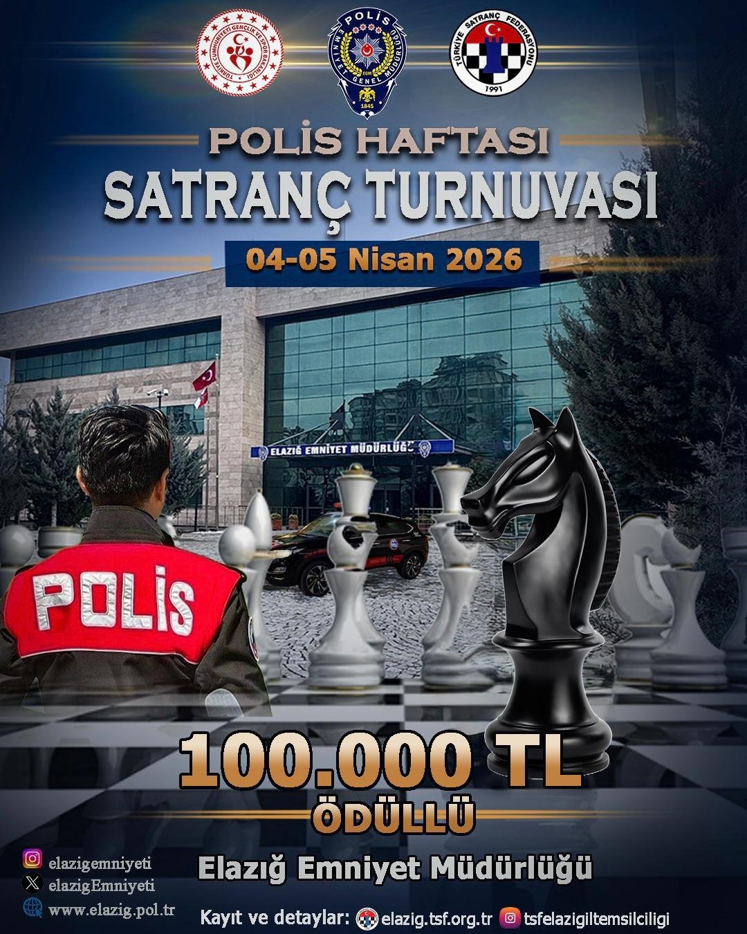 Polis Haftası Satranç Turnuvası