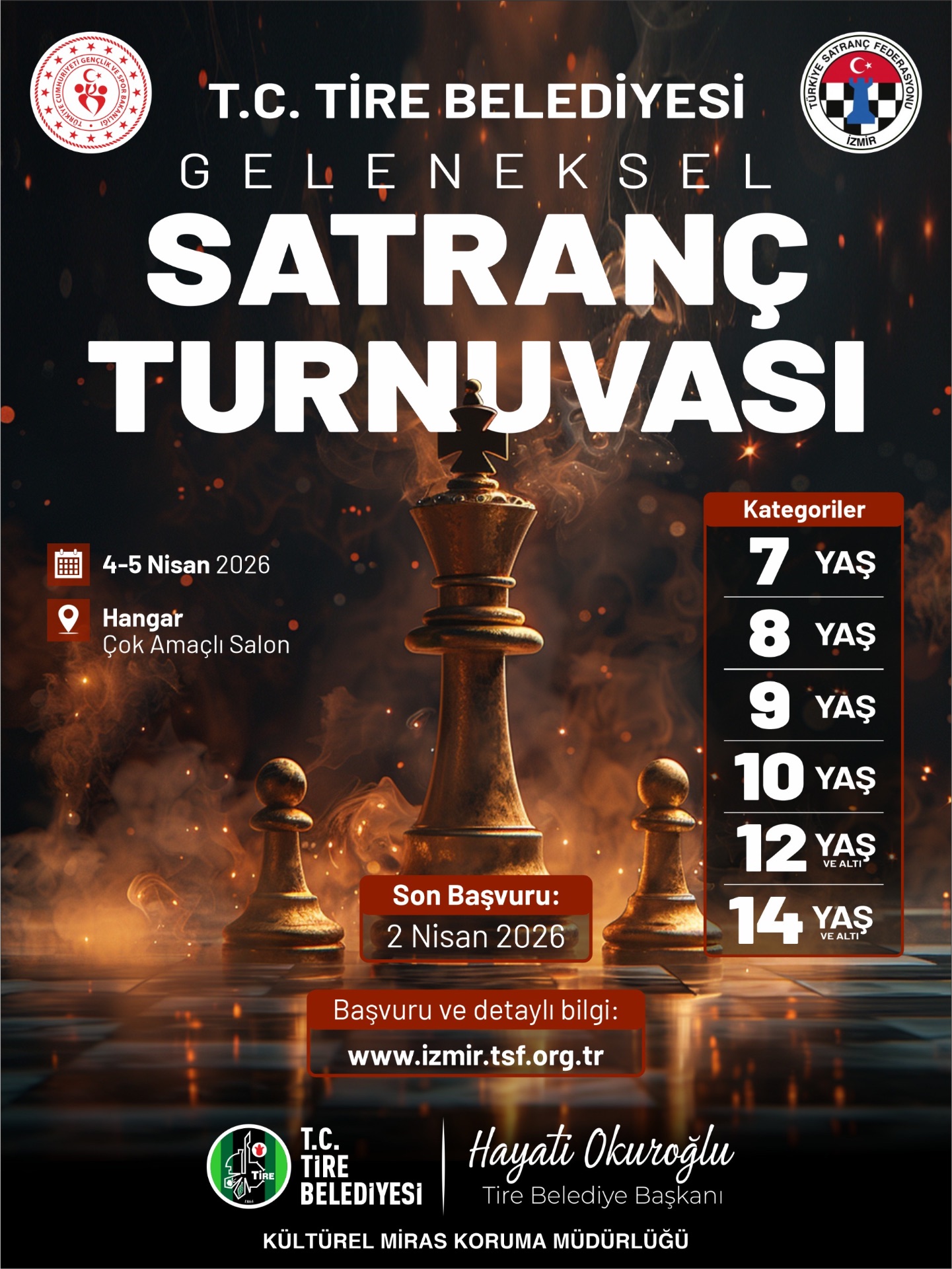 T.C. Tire Belediyesi Geleneksel Satranç Turnuvası
