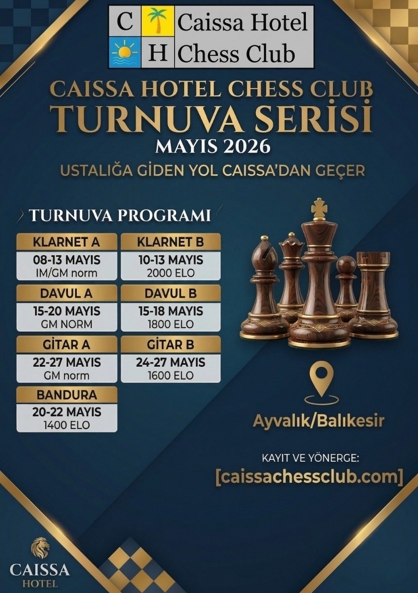 Caissa Hotel IM/GM Satranç Turnuvası – Davul Grubu