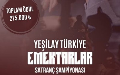 2025-2026 Yeşilay Türkiye Emektarlar Satranç Şampiyonası