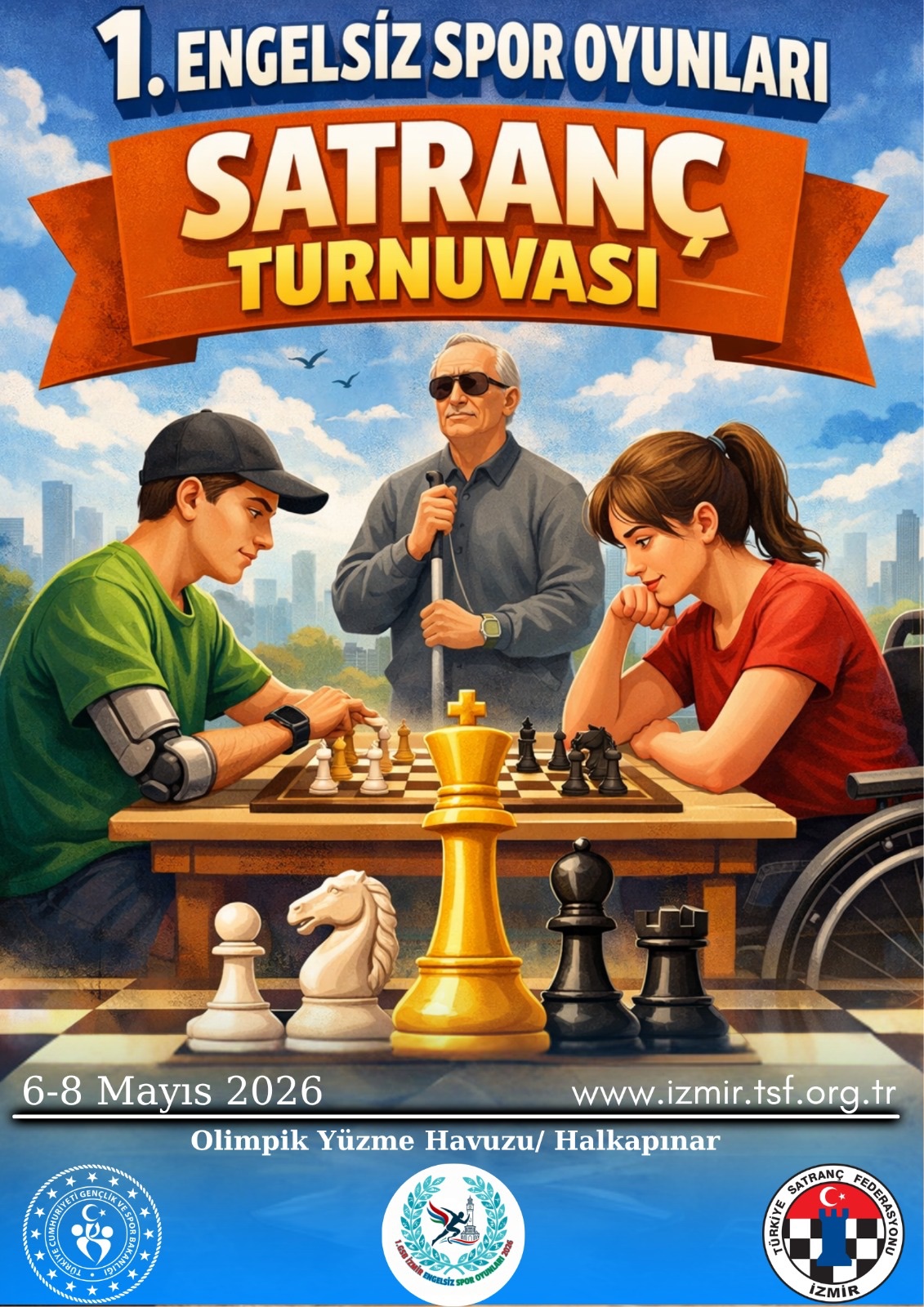 1. Engelsiz Spor Oyunları Satranç Turnuvası